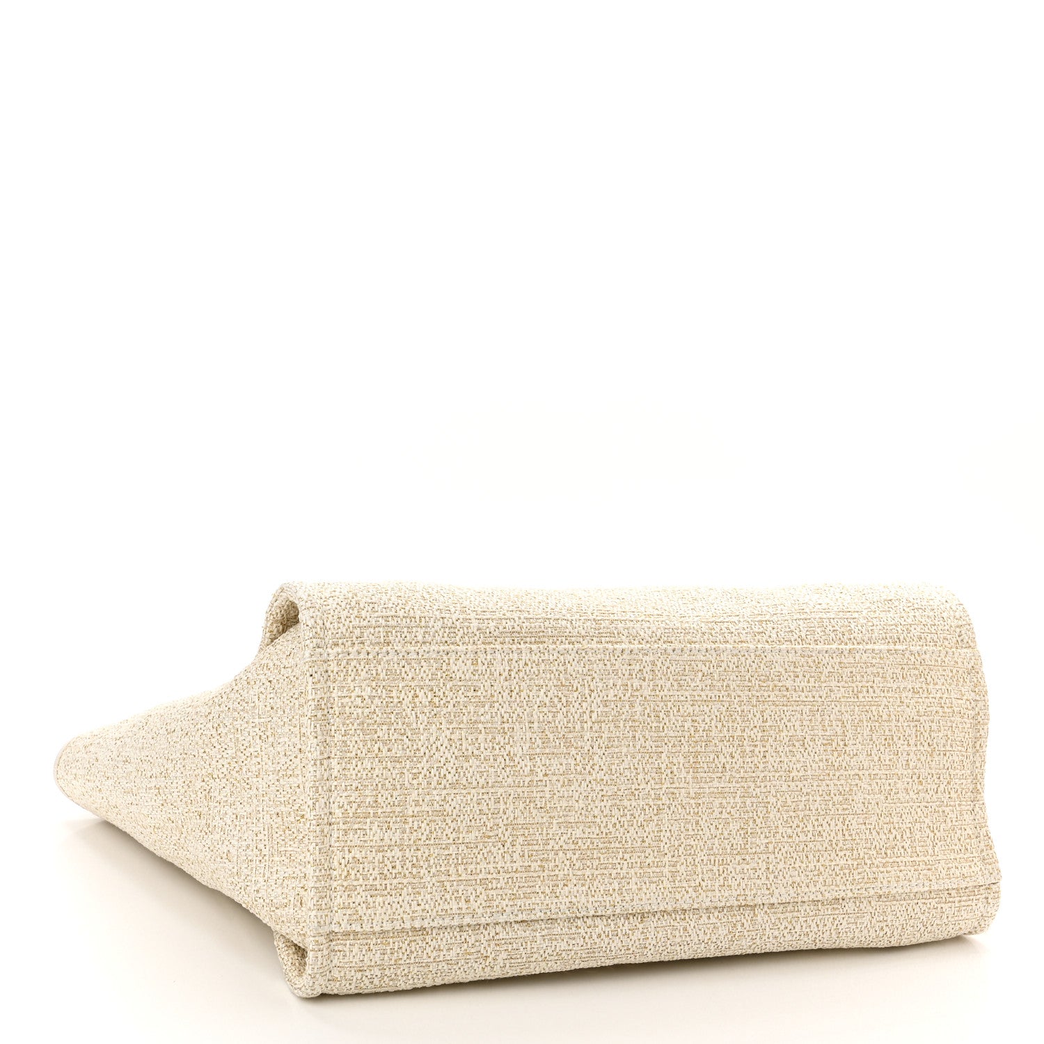 Chanel Canvas Medium Deauville Tote Light Beige 4 of 10