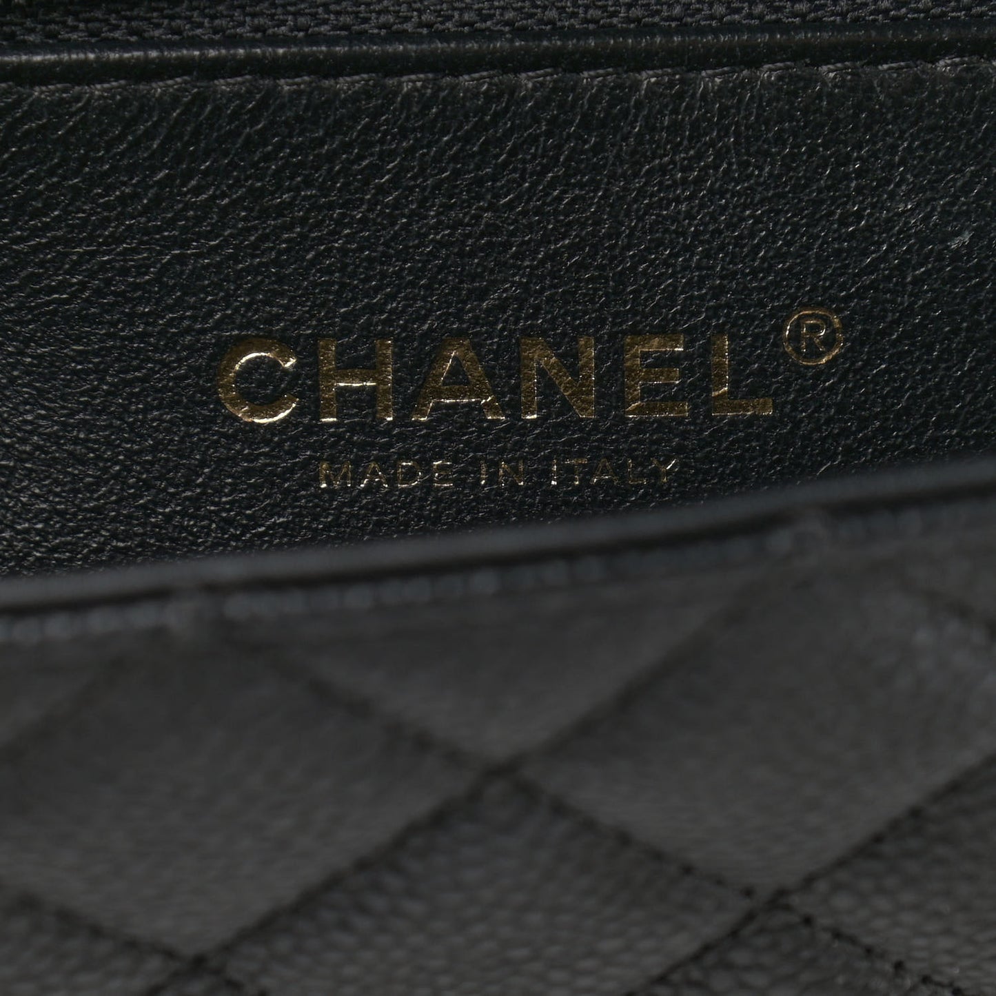 Caviar Quilted Medium CC Filigree Flap Black