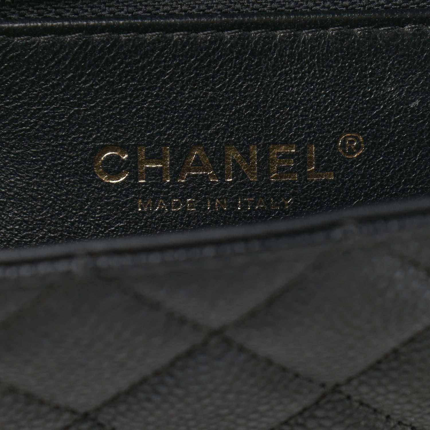 Chanel Caviar Quilted Medium CC Filigree Flap Black 5 of 10