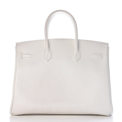 Hermes Epsom Birkin 35 White 21 of 38
