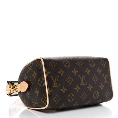 Louis Vuitton Monogram Speedy Bandouliere 20 Black 4 of 13