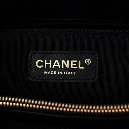 Chanel Caviar Quilted Grand Shopping Tote GST Black 7 of 12