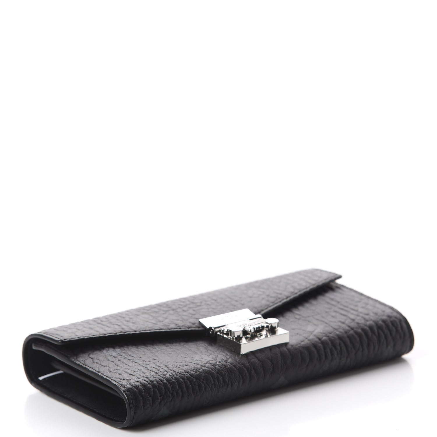 MCM Visetos Large Patricia Wallet On Chain Black 3 of 9