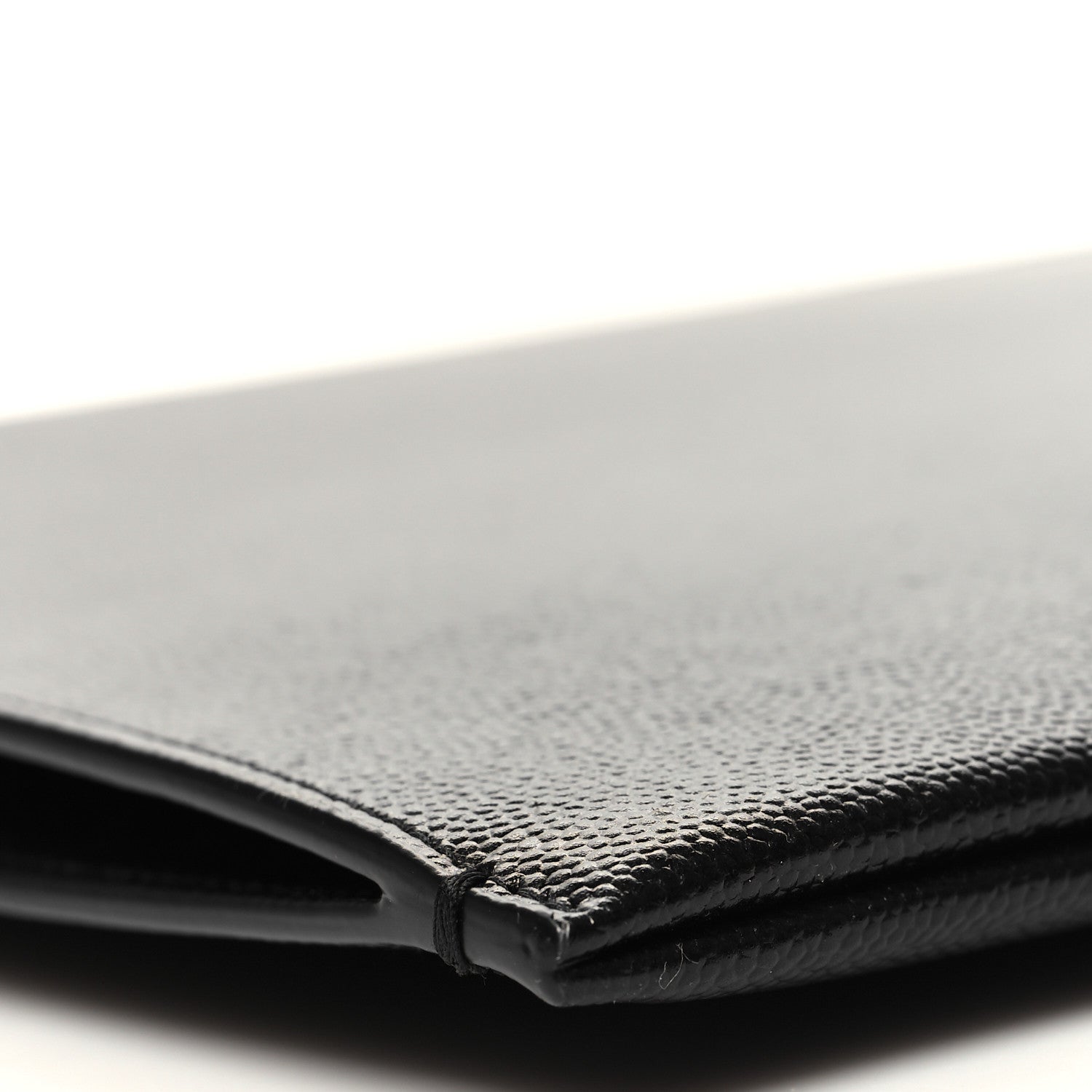 Saint Laurent Grain De Poudre Zipped Tablet Holder Black 9 of 10