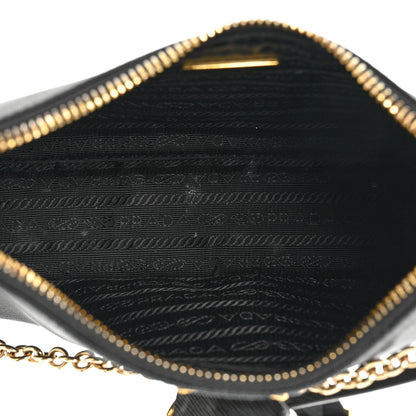 Prada Saffiano Lux Re-Edition 2005 Shoulder Bag Black 5 of 15