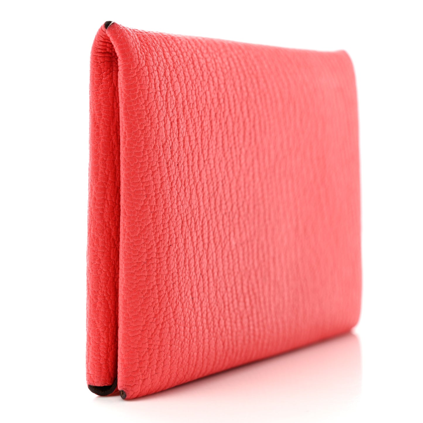 Chevre Mysore Verso Calvi Card Case Rose Texas Quebracho