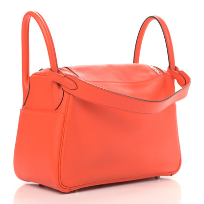 Hermes Evercolor Lindy 30 Orange Poppy 3 of 10