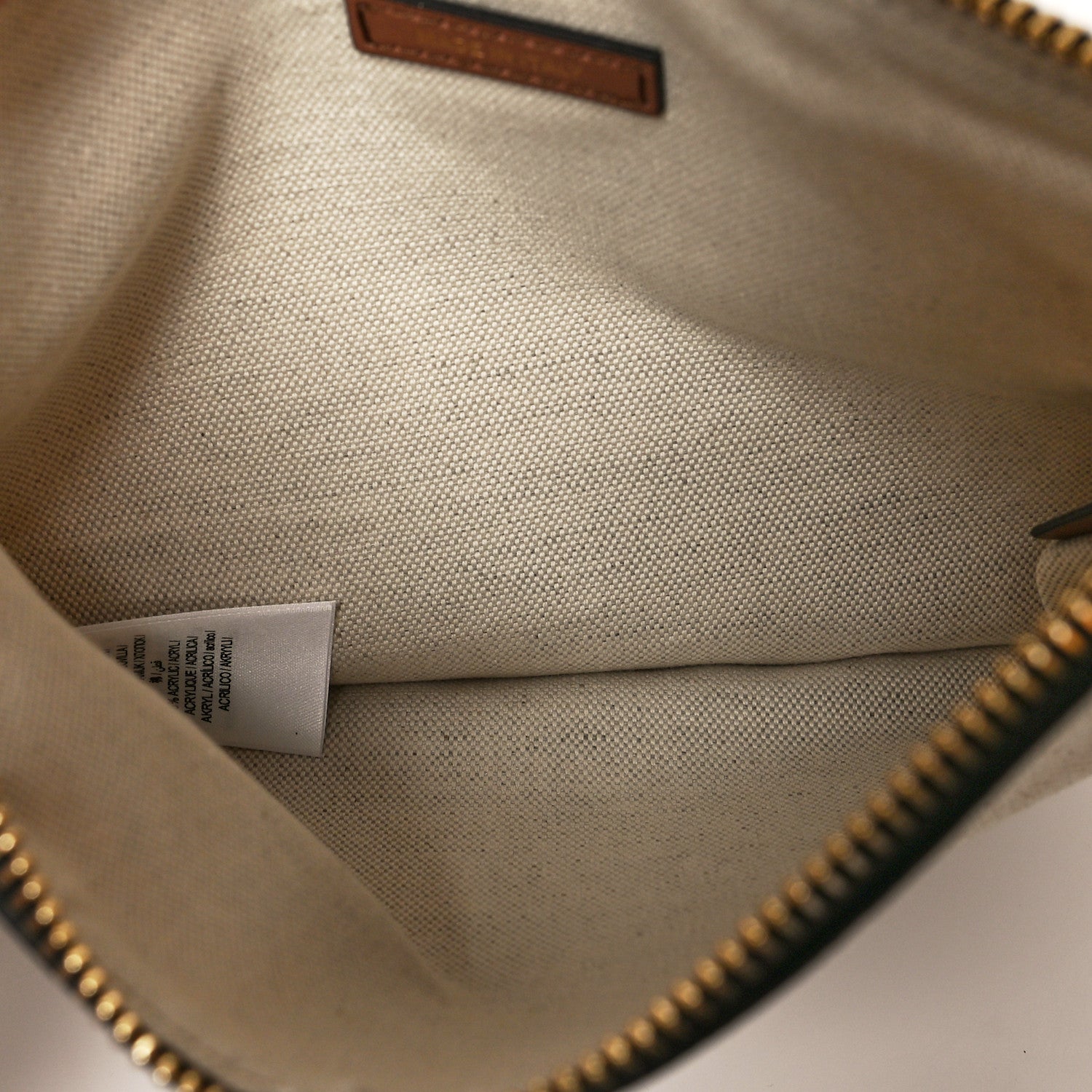 Burberry Cotton Canvas Calfskin Large Soft Belted Tote Bag Natural 7 of 12