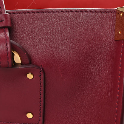 Chloe Smooth Calfskin Medium Vick Tote Burnt Mahogany 12 of 13