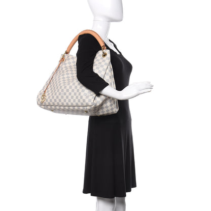 Louis Vuitton Damier Azur Artsy MM 2 of 13