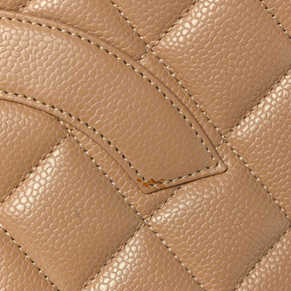 Chanel Caviar Quilted Medallion Tote Beige 14 of 24