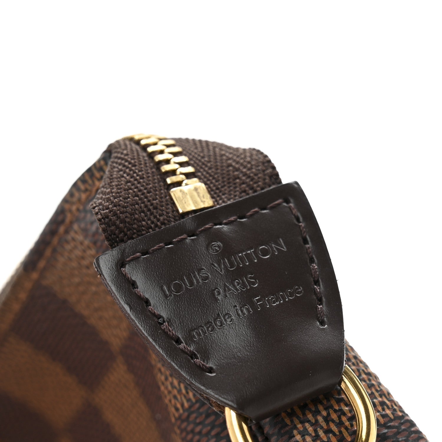 Louis Vuitton Damier Ebene Mini Pochette Accessories 6 of 9