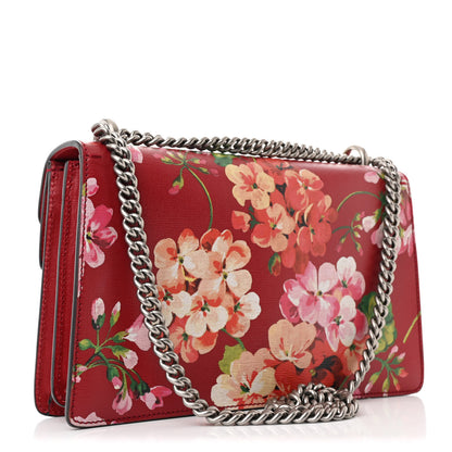 Gucci Calfskin Blooms Print Small Dionysus Shoulder Bag Romantic Cherry Multicolor 3 of 11