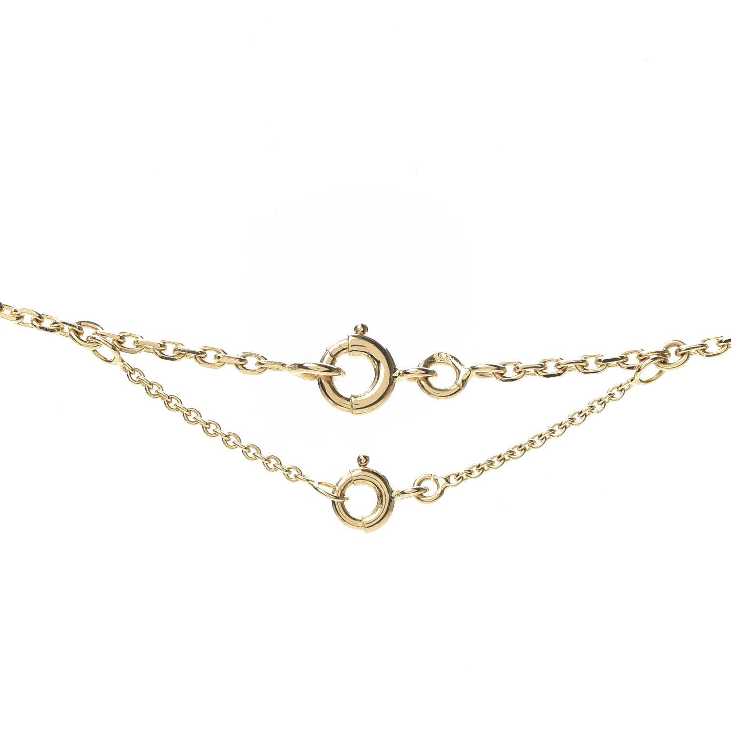 Cartier 18K Yellow Gold Citrine Tank Pendant Necklace 4 of 6