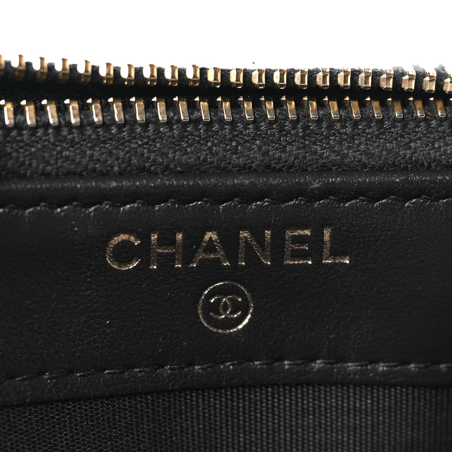 Chanel Canvas Small Deauville Clutch With Chain Black 7 of 10