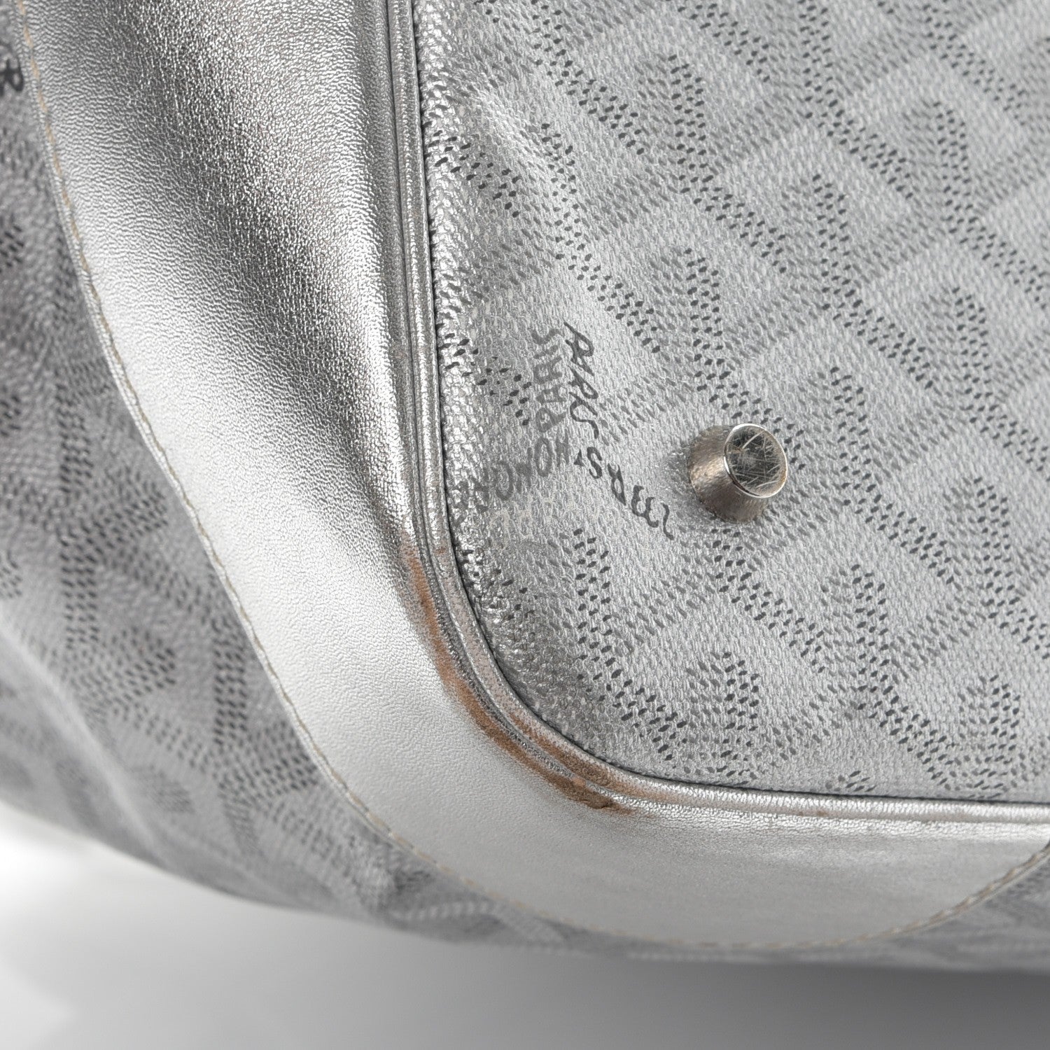 Goyard Goyardine Beluga MM Silver 22 of 27