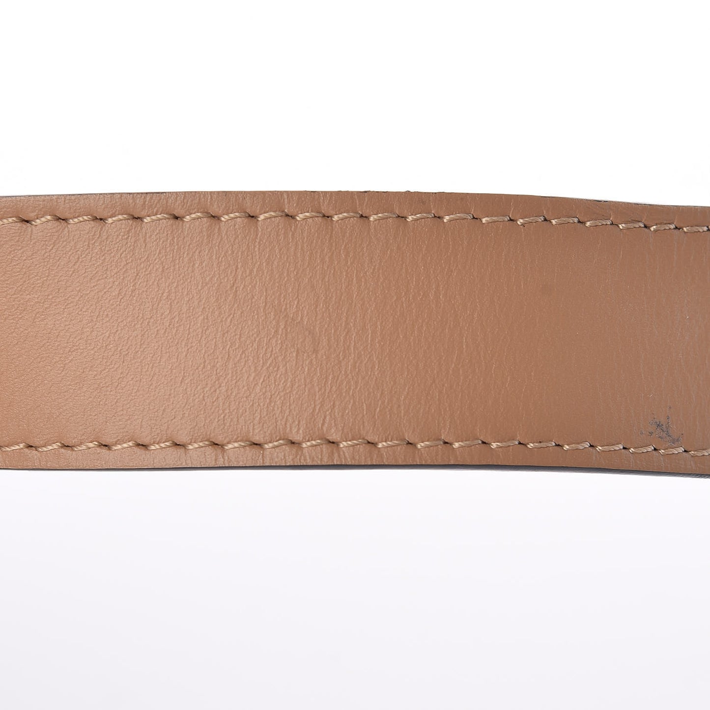 Calfskin Tuileries Besace Shoulder Strap Sesame Peach Creme