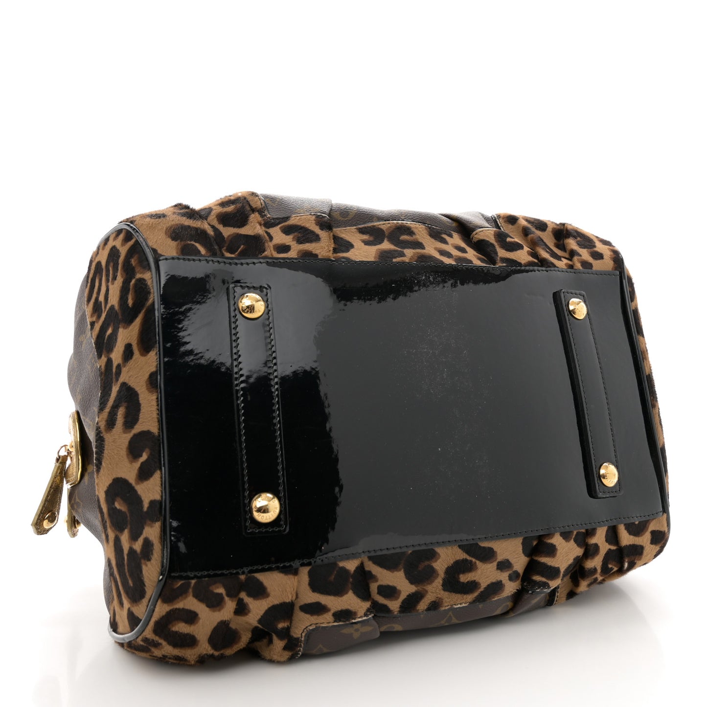 Monogram Leopard Stephen Bag