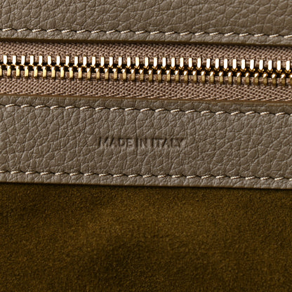 Celine Soft Grained Calfskin Small Belt Cabas Phantom Taupe 7 of 11