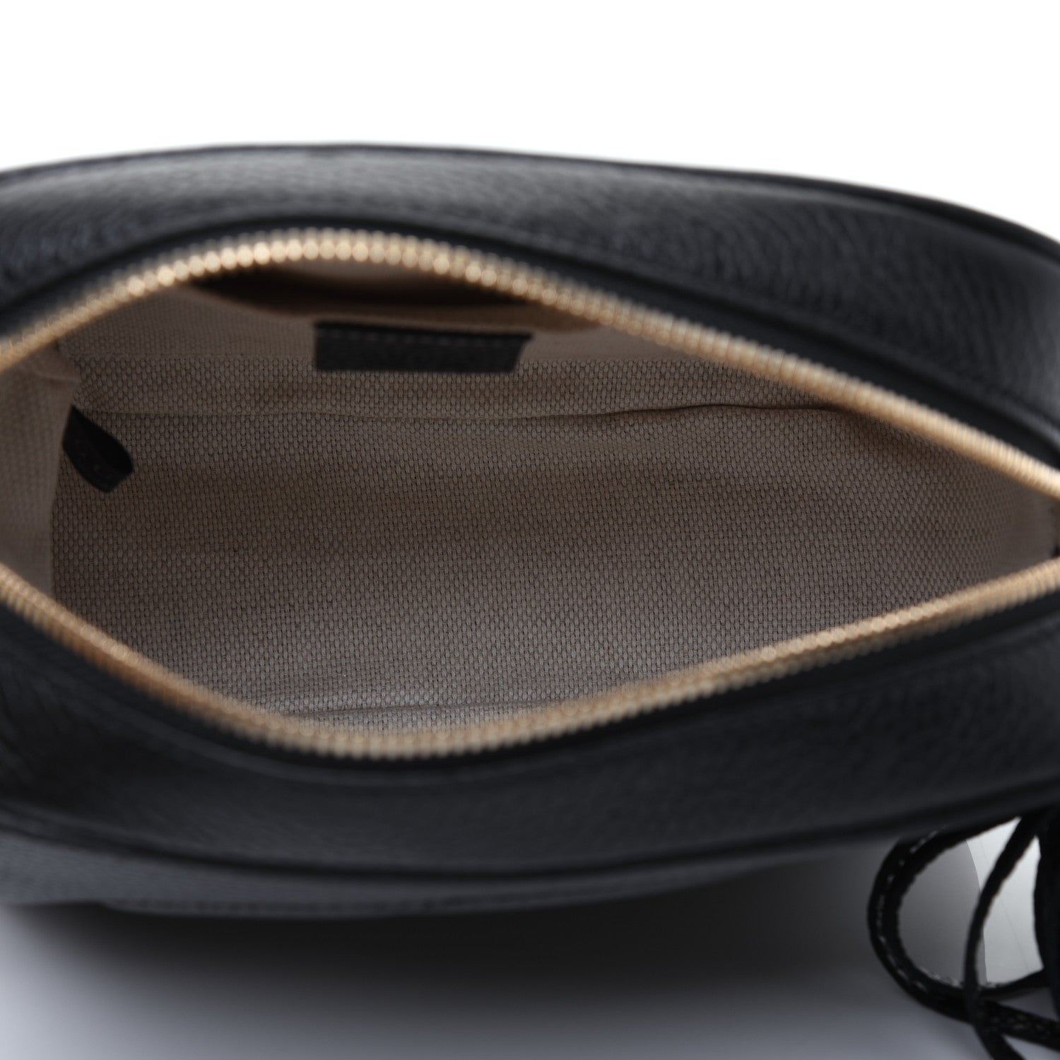 Gucci Pebbled Calfskin Small Soho Disco Bag Black 5 of 13