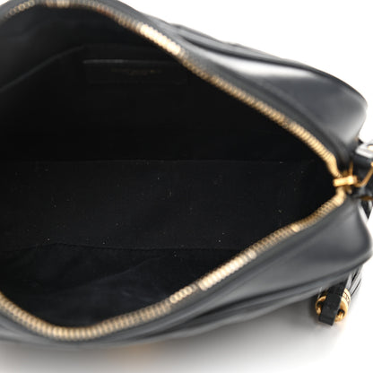 Saint Laurent Calfskin Matelasse Monogram Lou Camera Bag Asphalt 5 of 13