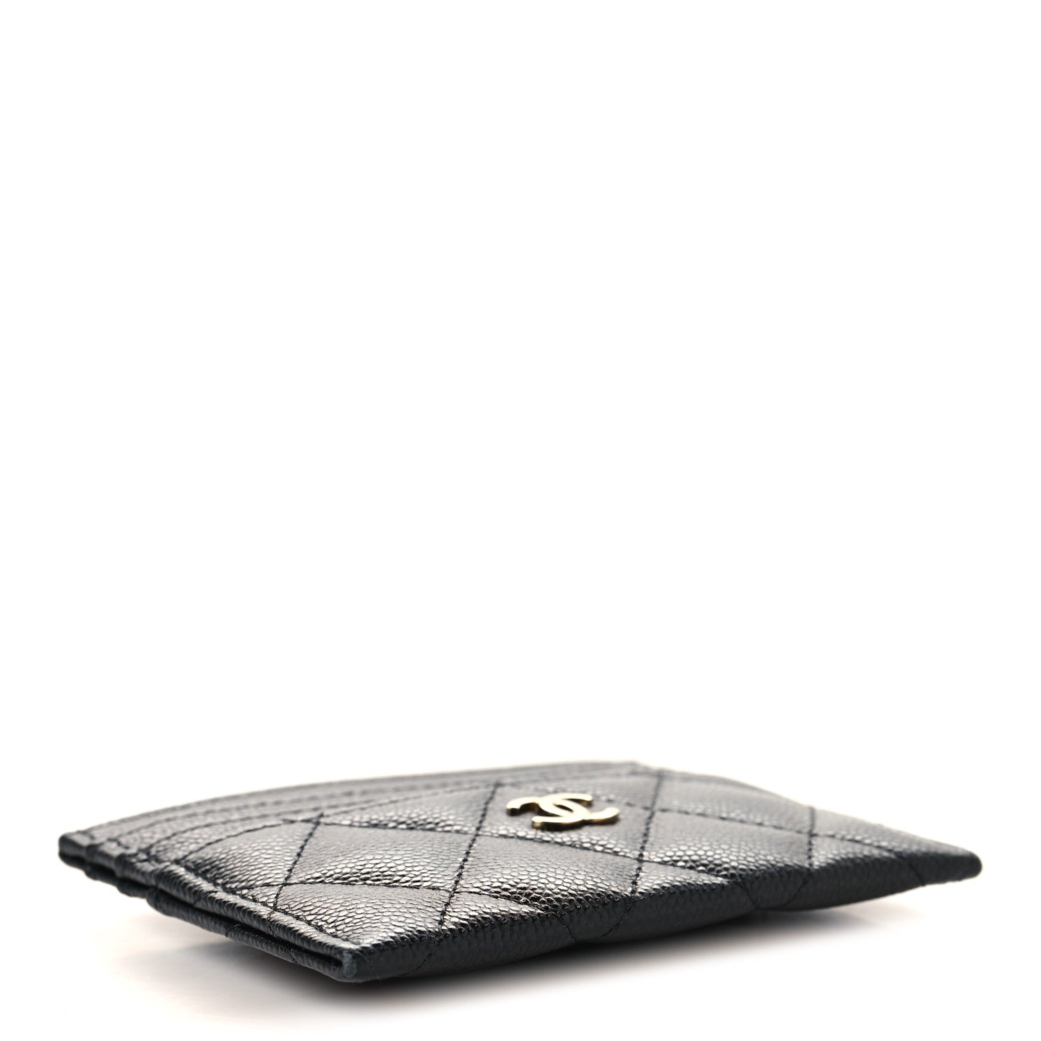 Chanel Caviar Quilted Multi Card Holder Black 4 of 9