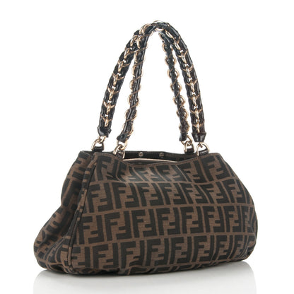 Fendi Zucca Mia Tote Tobacco 3 of 8