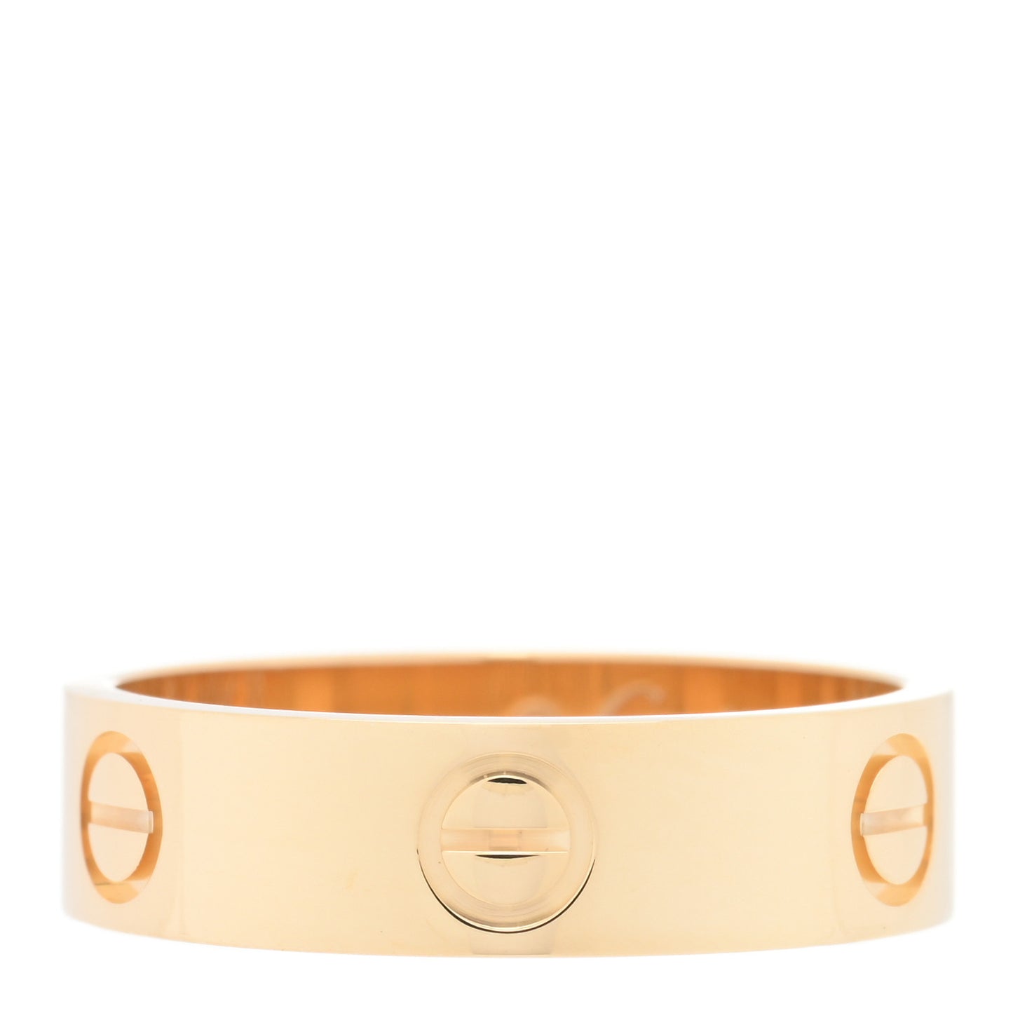 18K Yellow Gold 5.5mm LOVE Ring 58 8.25