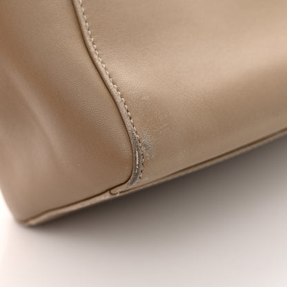 Fendi Nappa Mini Peekaboo Iconic Satchel Tortora 12 of 14