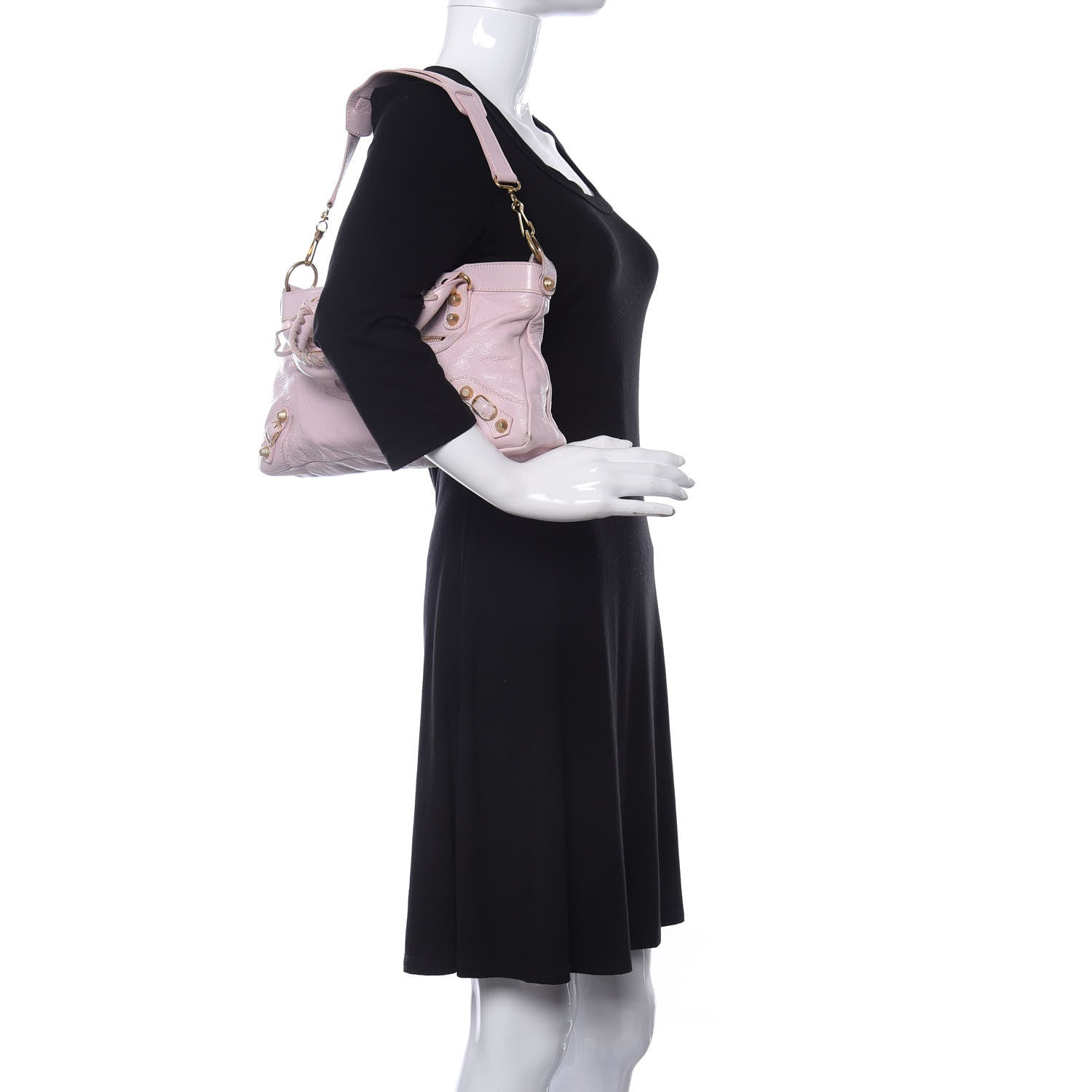 Balenciaga Agneau Giant 12 Gold Hardware First Rose Poudre Rose Petunia 2 of 17