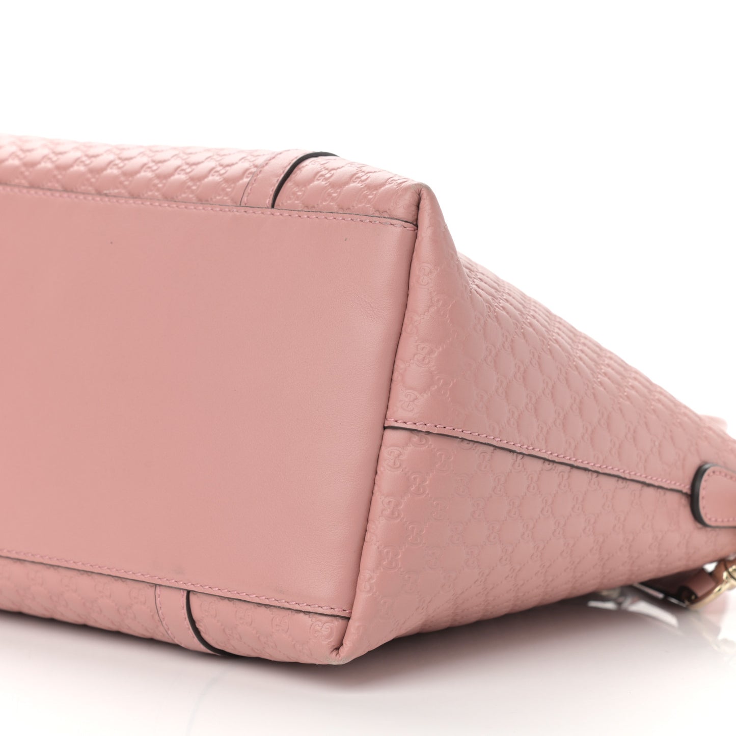 Soft Microguccissima Large Dome Satchel Soft Pink