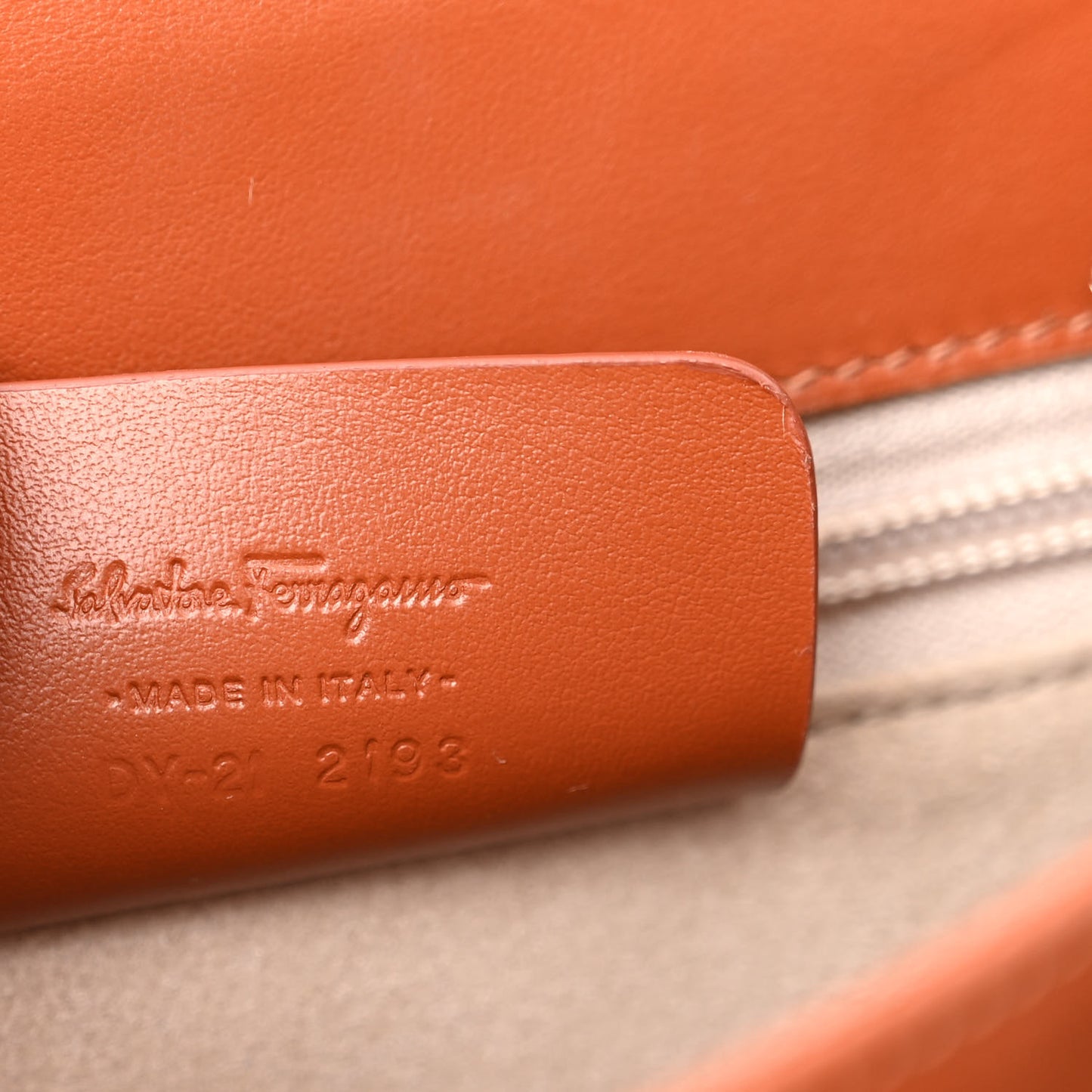 Brushed Off Calfskin Small Iconic Top Handle Tan