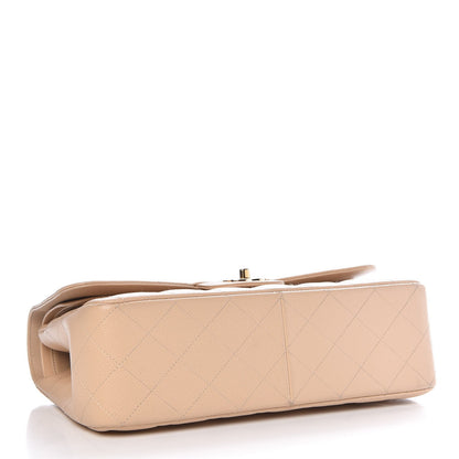 Chanel Caviar Quilted Jumbo Double Flap Beige Clair 5 of 10