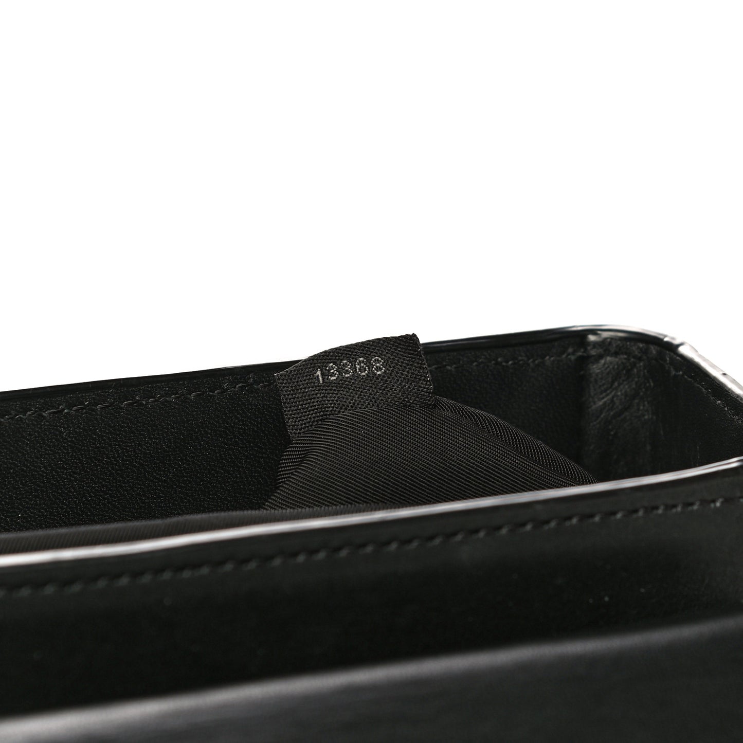 Calfskin Small Lia Sling Black Pale Gold Hardware