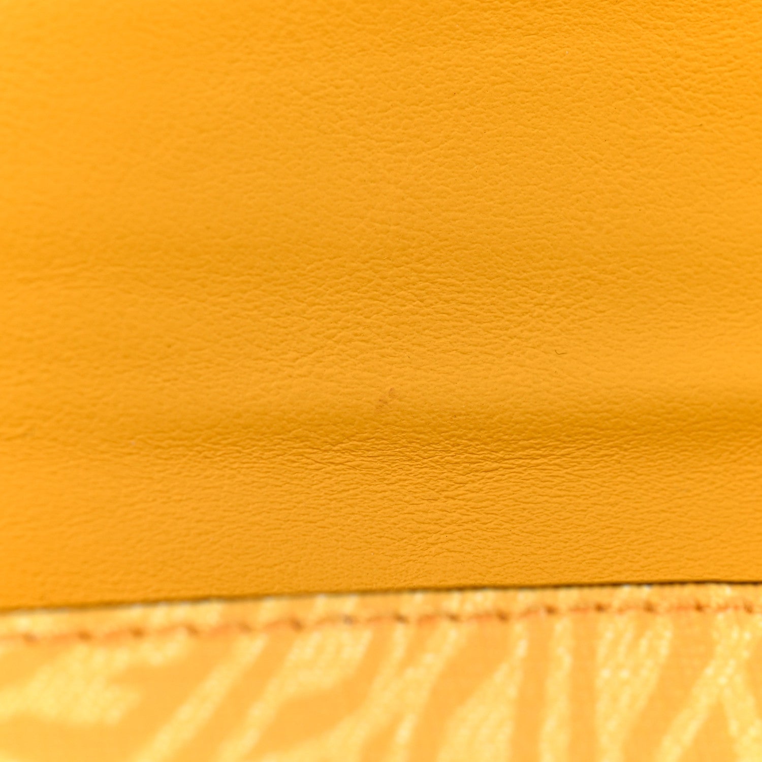 Fendi X SARAH COLEMAN Glazed Fabric Enamel Small FF Vertigo Baguette Belt Pouch Mimosa 13 of 14
