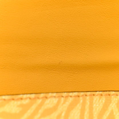 Fendi X SARAH COLEMAN Glazed Fabric Enamel Small FF Vertigo Baguette Belt Pouch Mimosa 13 of 14