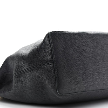 Gucci Pebbled Calfskin Large Soho Hobo Black 8 of 17