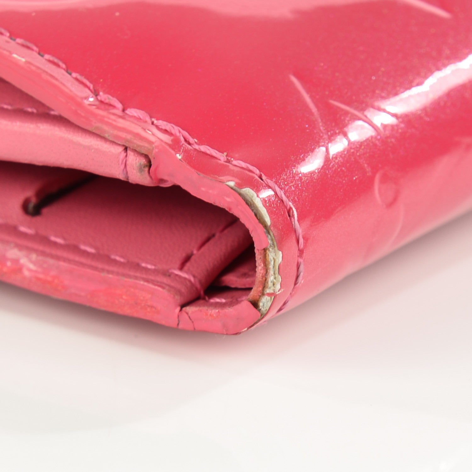 Louis Vuitton Vernis Elise Wallet Framboise 10 of 11