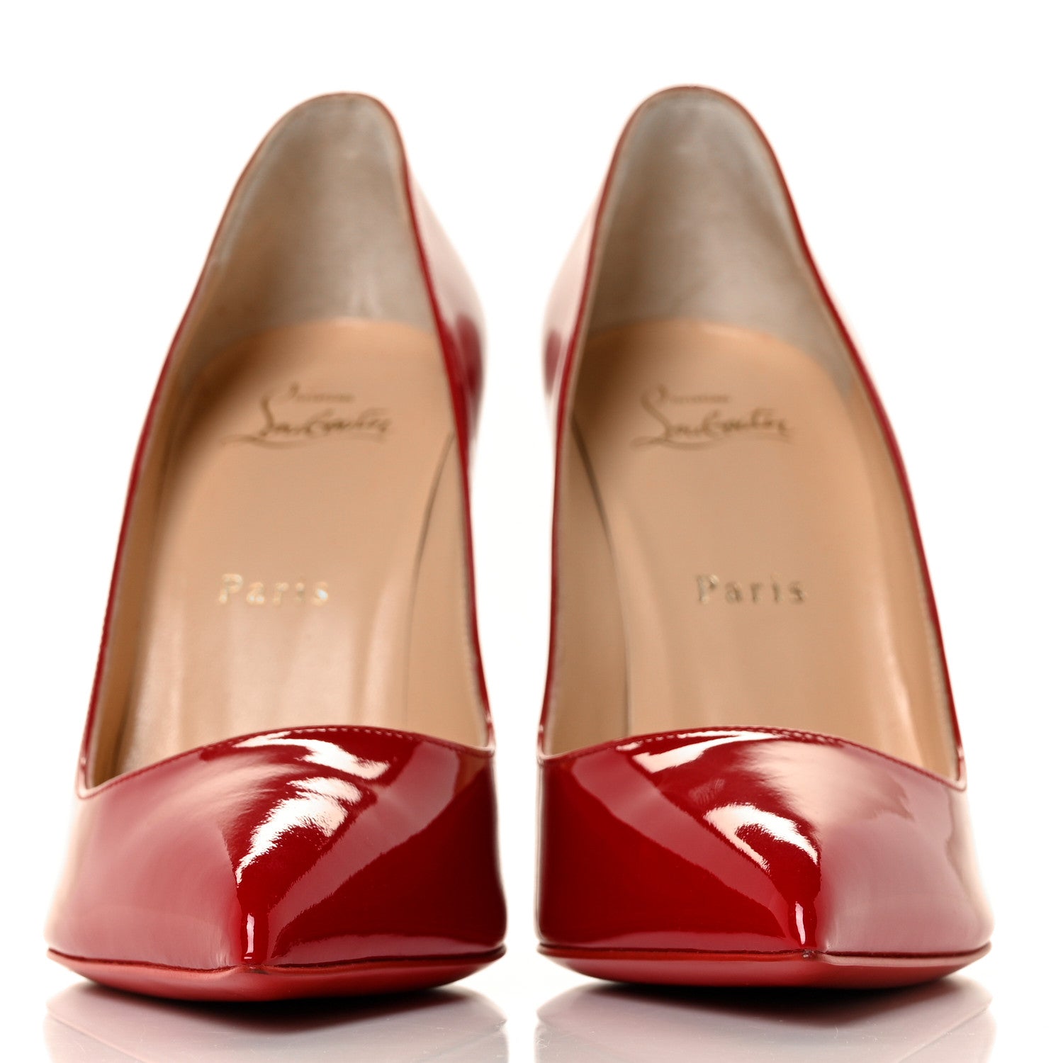 Christian Louboutin Patent So Kate 120 Pumps 38 Red 2 of 7