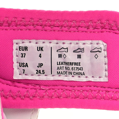 Balenciaga Rubber Neoprene Bi-Color Womens Track Sandals 37 White Fluo Pink 7 of 8