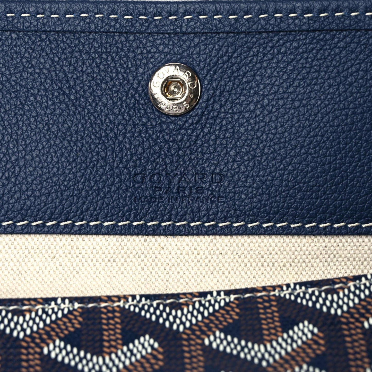 Goyardine Saint Louis PM Navy
