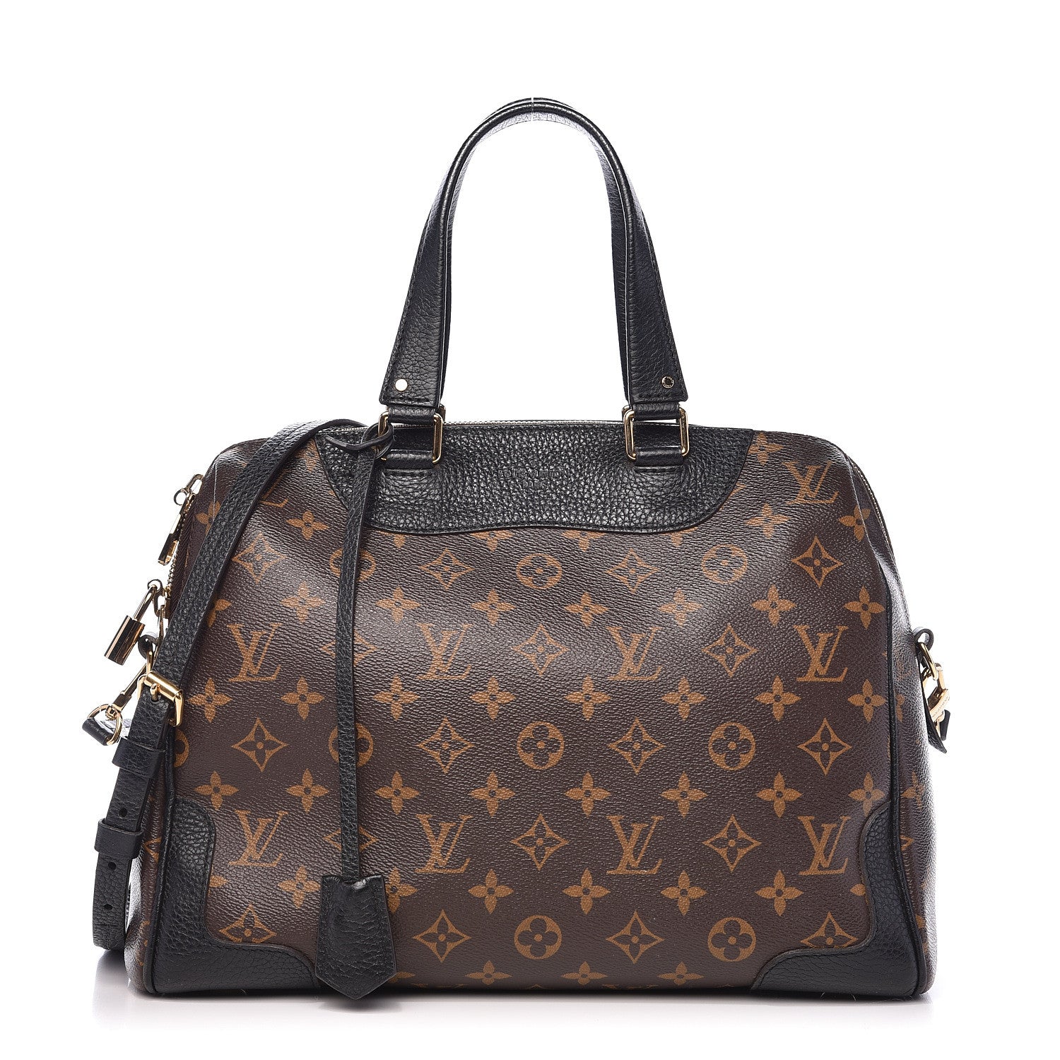 Louis Vuitton Monogram Retiro NM Black 1 of 16
