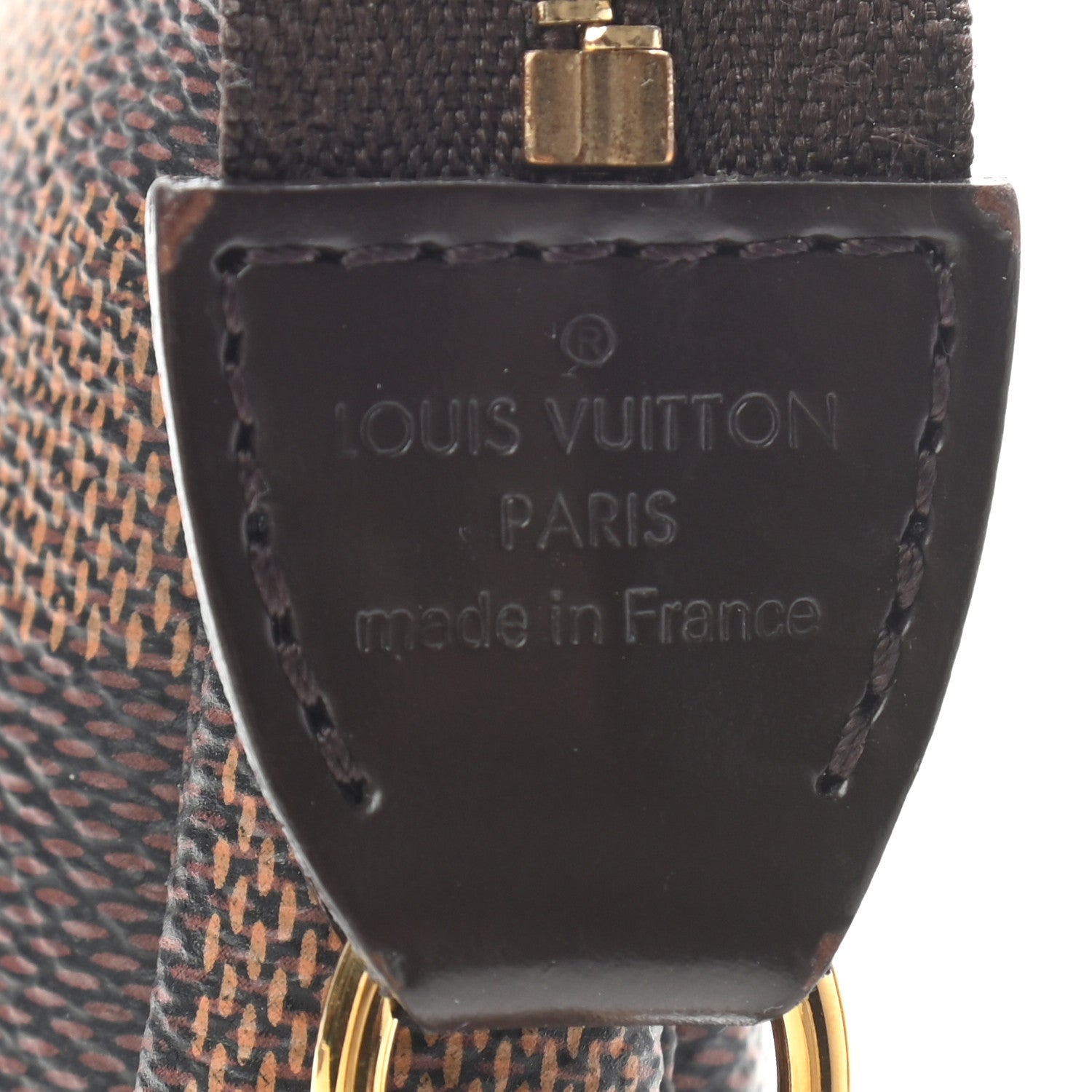Louis Vuitton Damier Ebene Mini Pochette Accessories 5 of 9