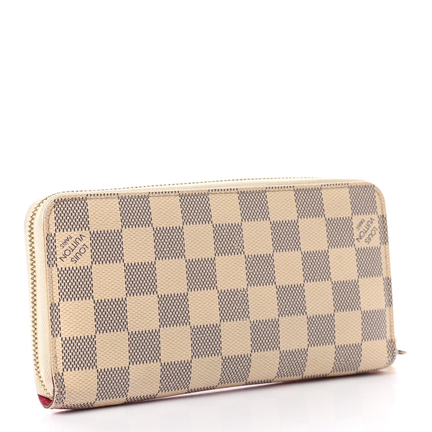 Louis Vuitton Damier Azur 2015 Christmas Animation Zippy Wallet Hibiscus 3 of 7