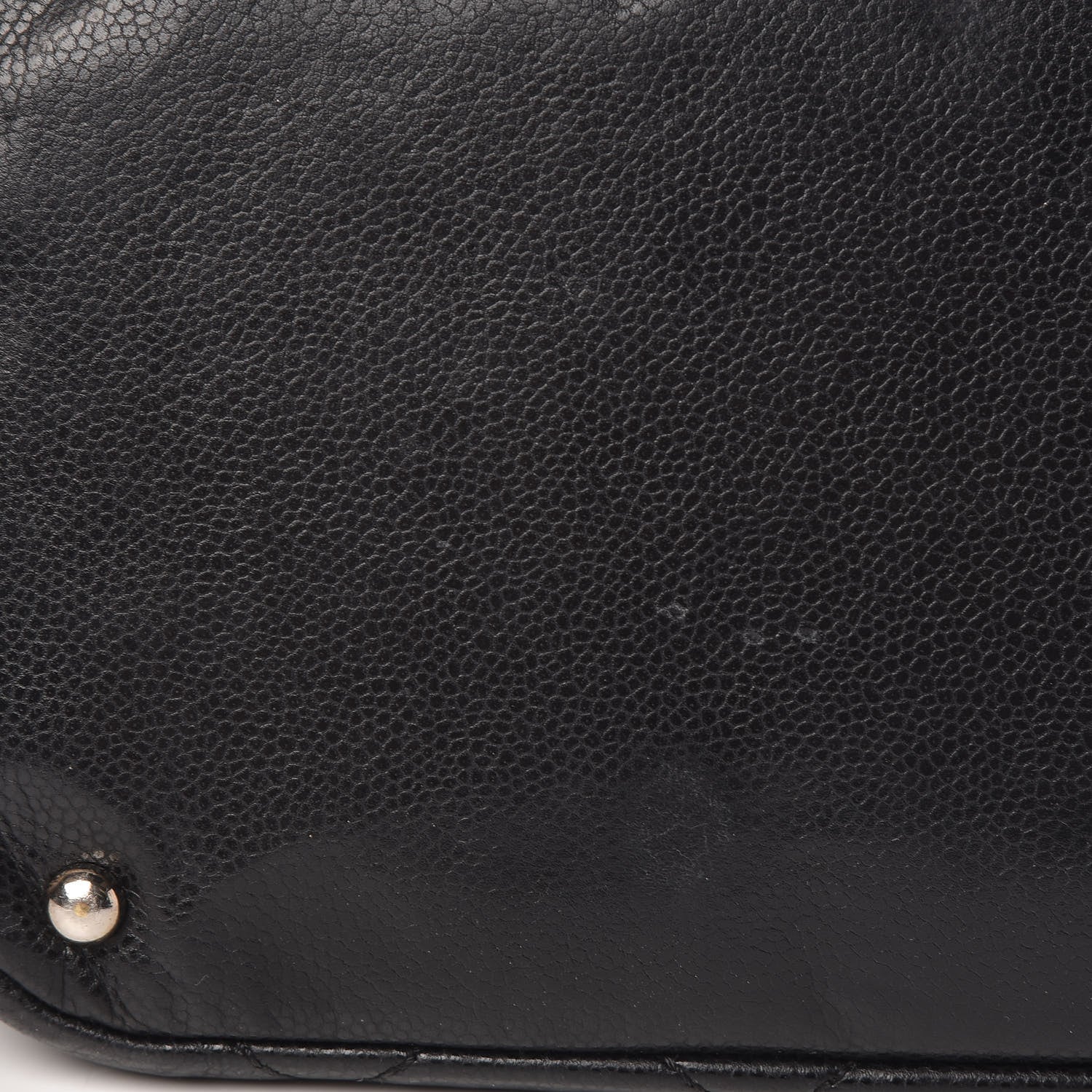 Chanel Caviar Quilted CC Timeless Soft Tote Black 14 of 19
