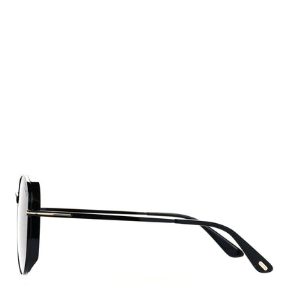 Tom Ford Metal Aviator Sunglasses TF723K Black 3 of 8