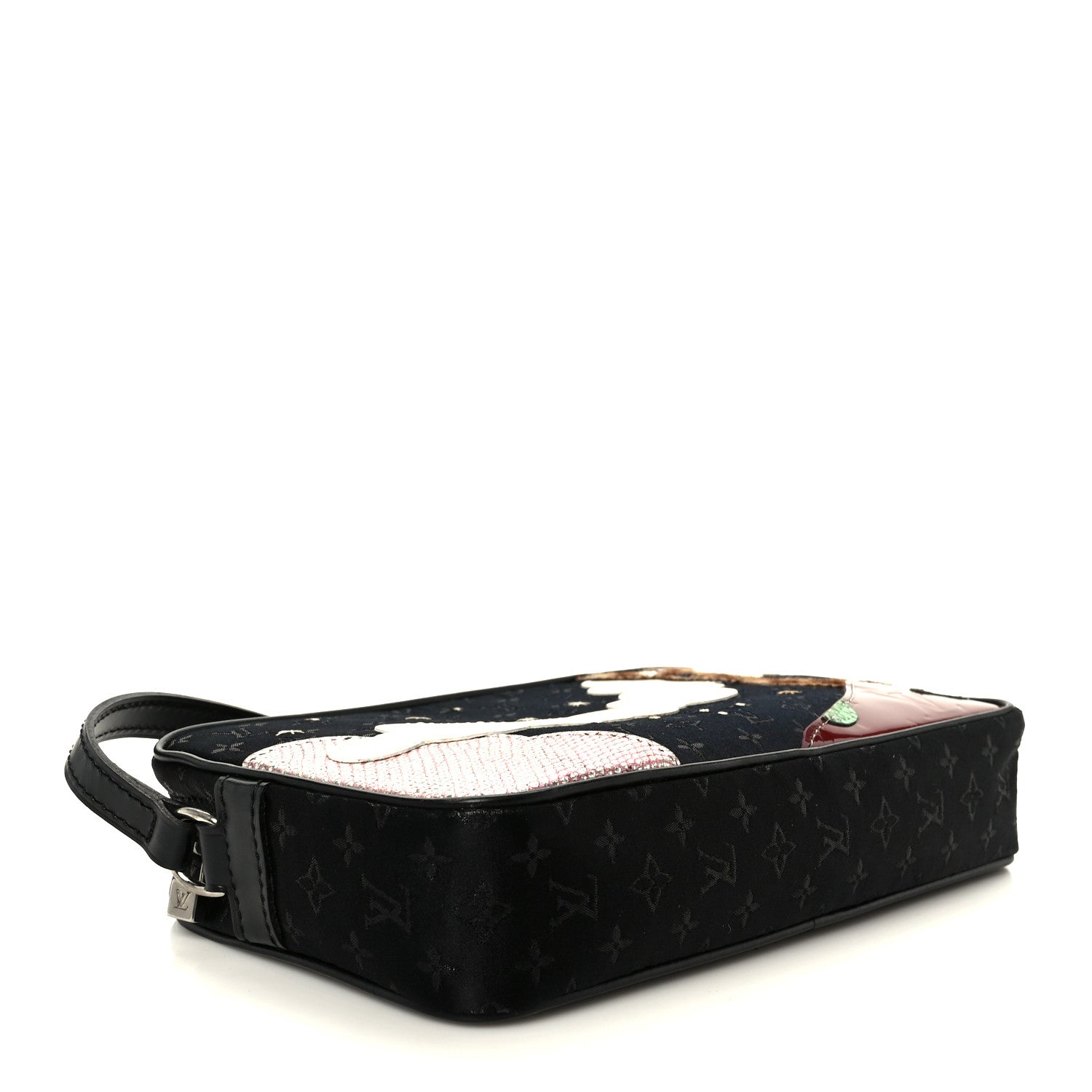 Louis Vuitton Satin Mini Monogram Conte De Fees Pochette Black 4 of 10