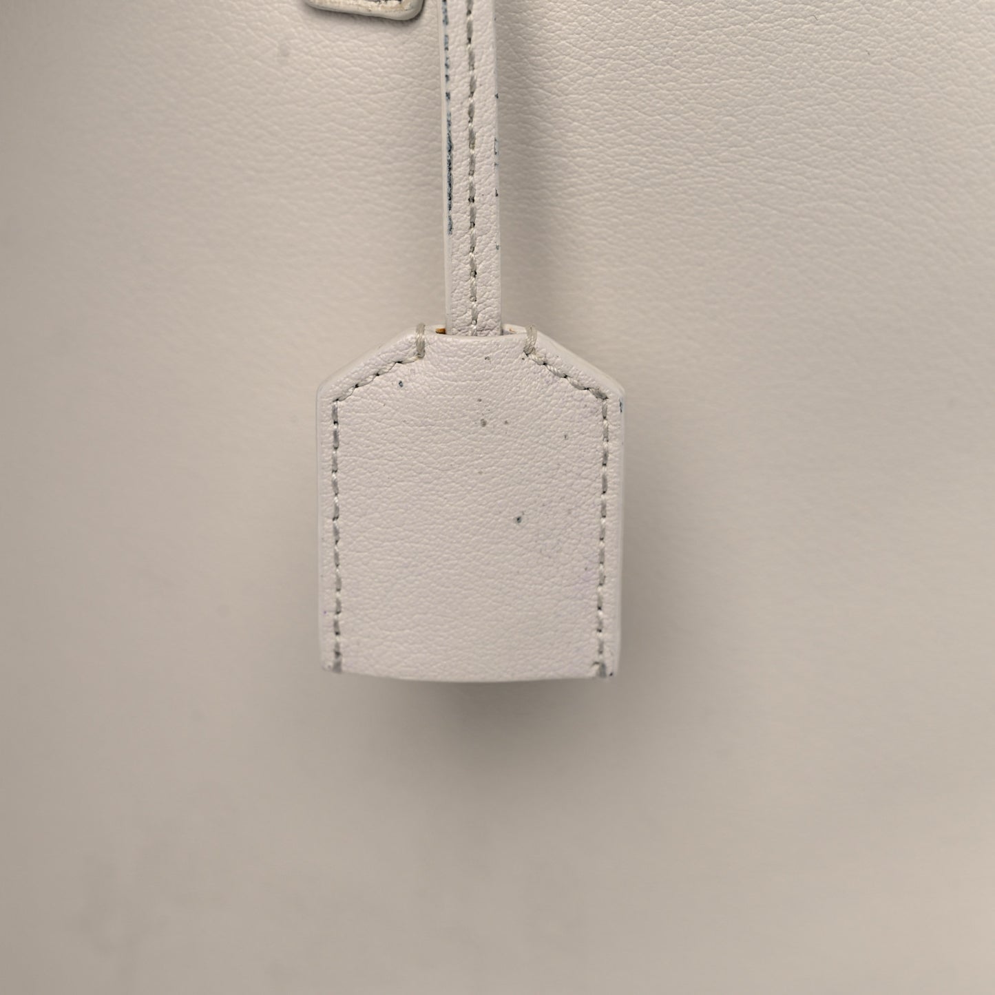 Calfskin Large Shopping Tote Porcellana