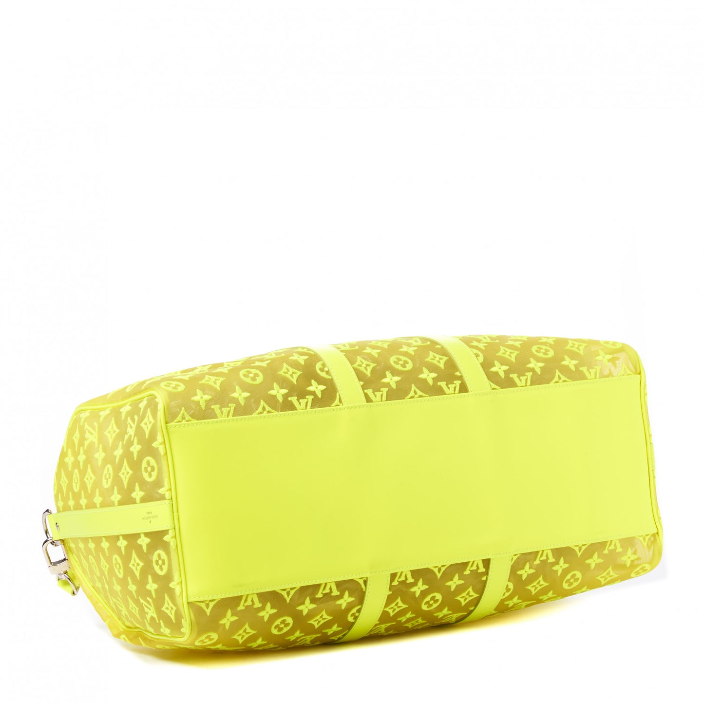 Monogram Fluo See Through Keepall Bandouliere 50 Yellow
