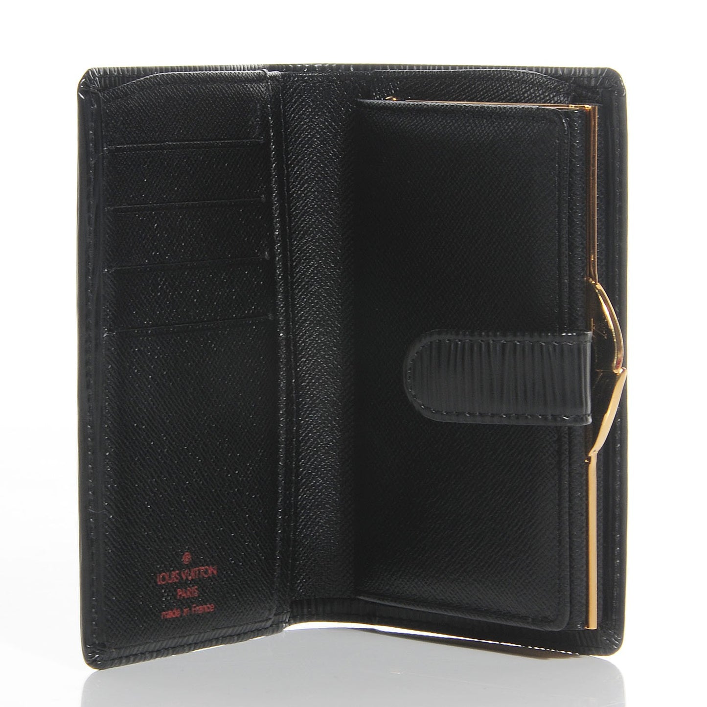Epi French Purse Wallet Black
